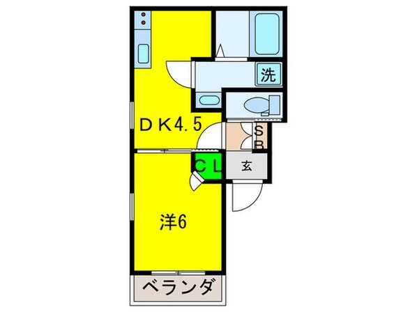 レーブル・メゾン住吉大社の物件間取画像